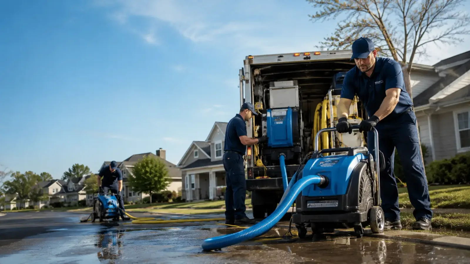 Flood Damage Cleanup in Mcdade, TX